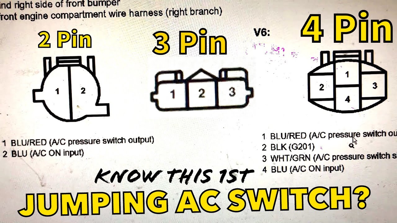 How to Text 3 Wire Ac Pressure Switch