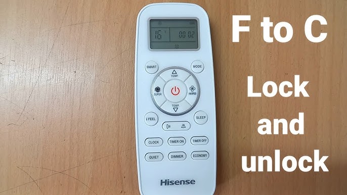 How to Use Hisense Air Conditioner Remote Control