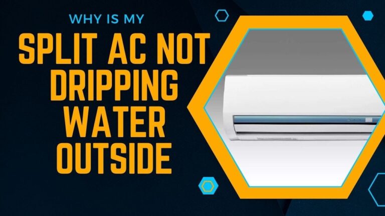 The Real Reason Your Split Ac Isn'T Dripping Water Outside